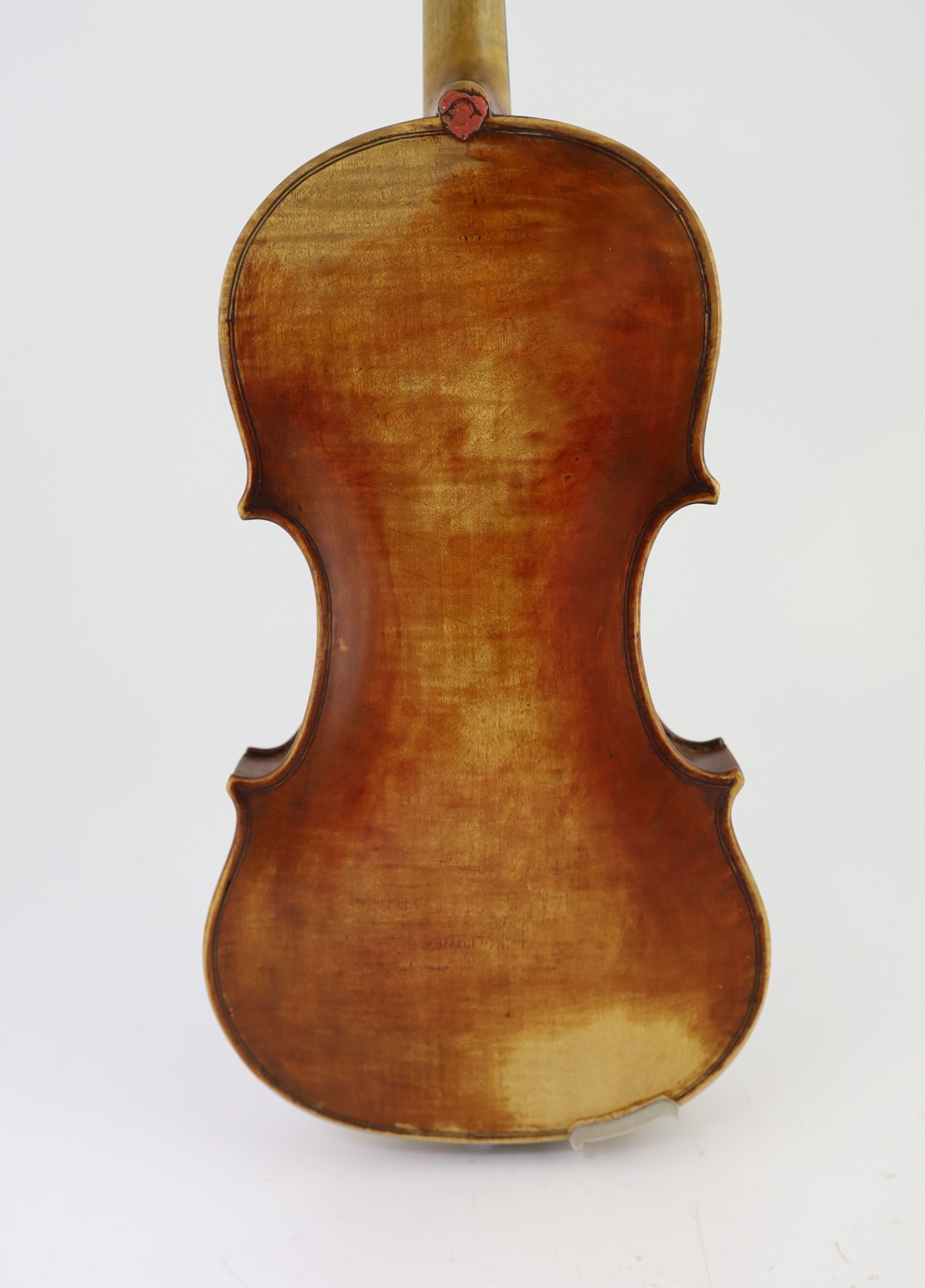 A Giuseppe Fiorini violin, with label